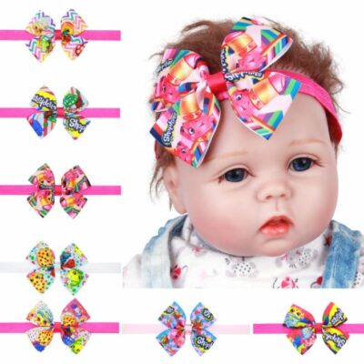 Baby Printed bow headband