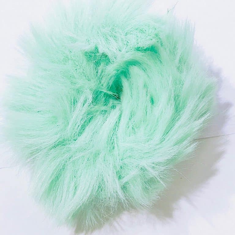 Fluffy Rubberband Green