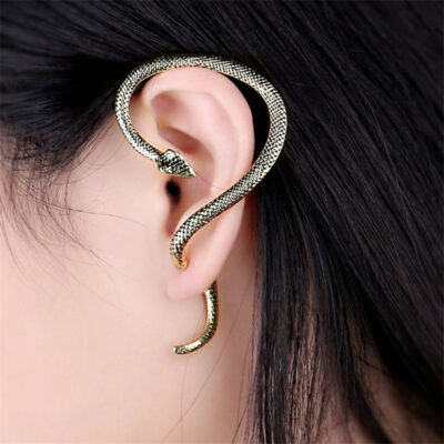 Golden  Snake Ear Cuffs 1pc