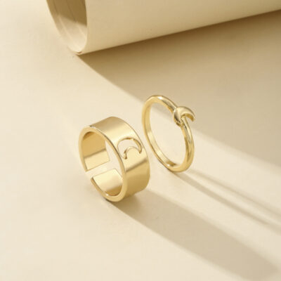 Golden Couple Rings