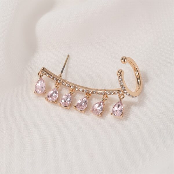 Pink Diamond Golden Ear Crawler 1pc