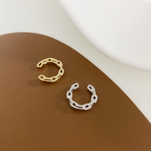 Golden Chain Design Ear Cuffs 1 pc
