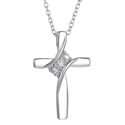 Cross Silver Necklace