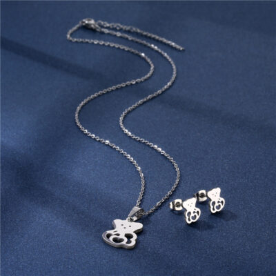 Stainless Steel Necklace Without Earrings
