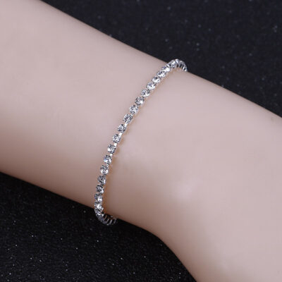 Diamond Set Necklace With Bracelet
