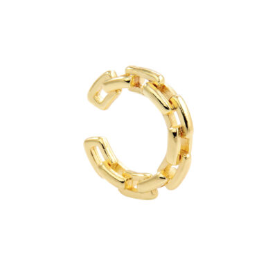 Golden Chain Design Ear Cuffs 1pc