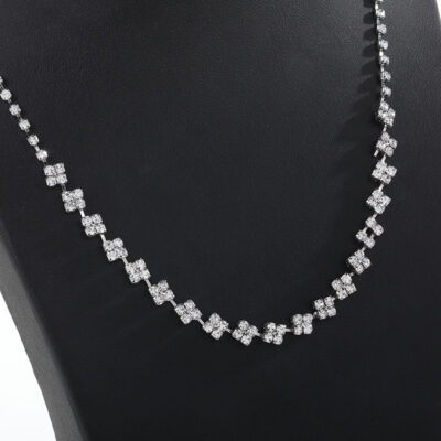 Crystal Full Diamond  Necklace Set