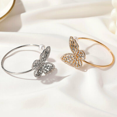 Silver Butterfly Bracelets
