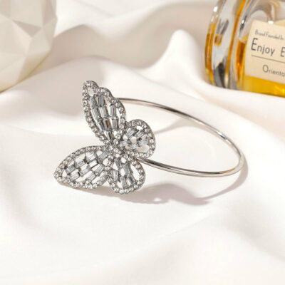 Silver Butterfly Bracelets