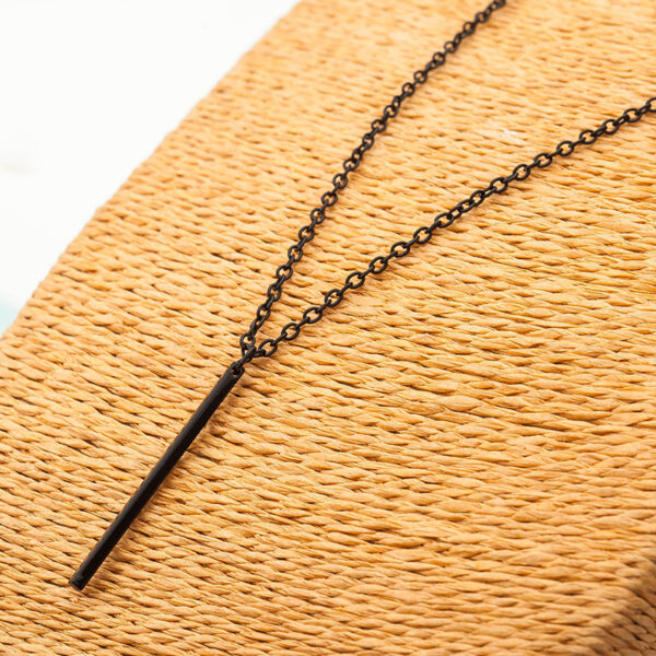 Black Line Necklace