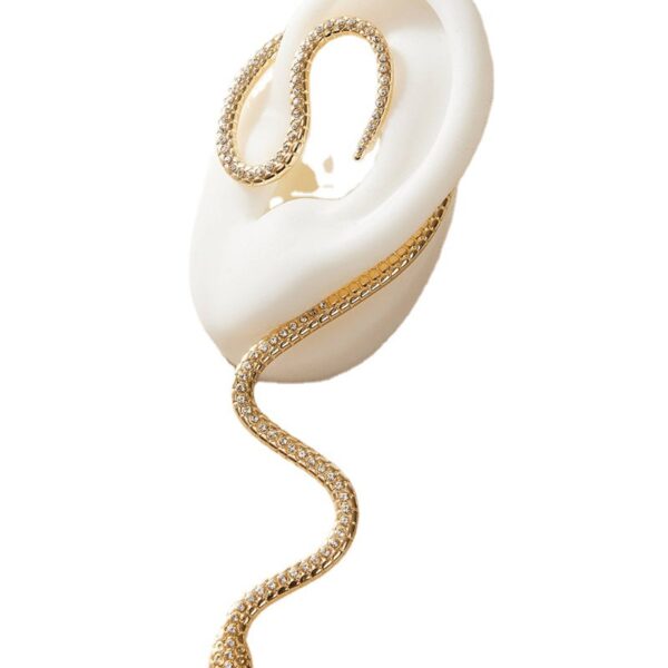 Snake Golden Ear Cuffs 1pc