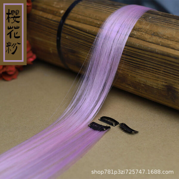 Purple Colour Hair Extension