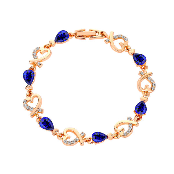 Blue Diamond Golden Bracelets
