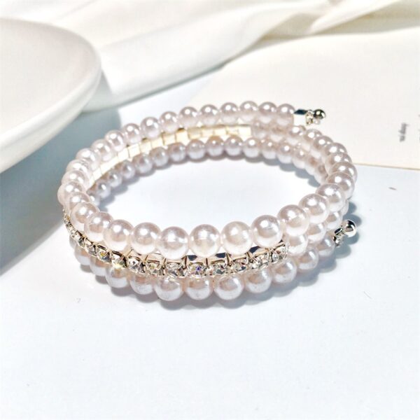 Three Layer Pearl Bracelets