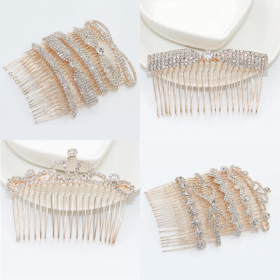 Rose Gold Comb Hair Accessory