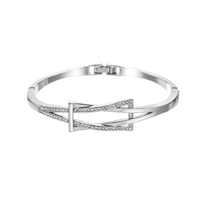 Silver Cuff Daimante Bracelets