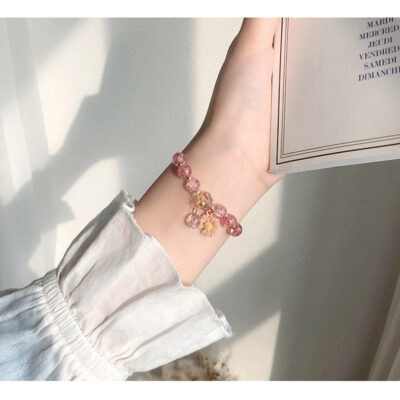 Pink Daisy Flower Bracelets