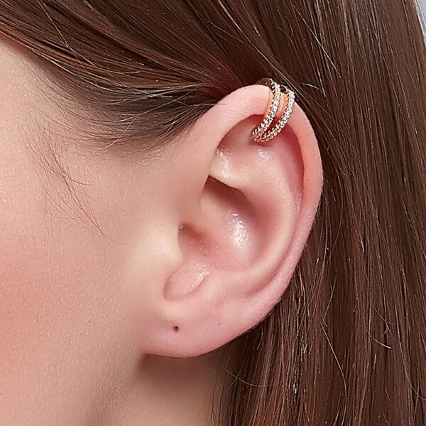 Silver Ear Cuffs 1 pc