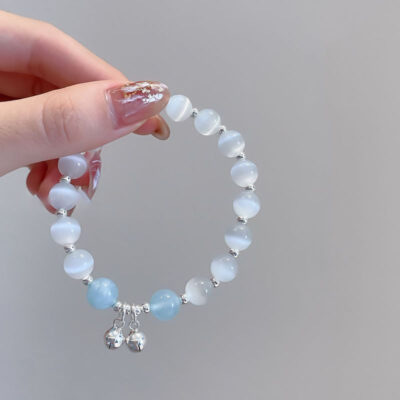 White Transperant Pearl Bracelets