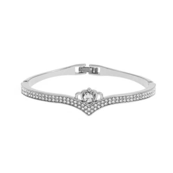 Silver Mini Crown Diamond  Bracelets
