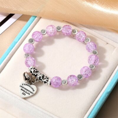 Purple Bead Bracelets