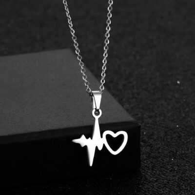 Stainless Steel Love Clavicle Chain