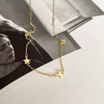 Gold Star Necklaces