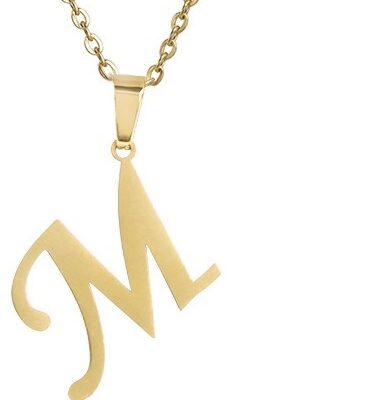 M Golden SS Necklace