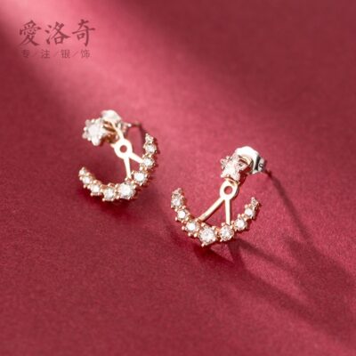 Pendulum Diamanté Earrings