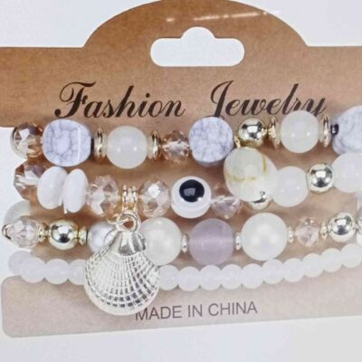 White Pearls Set – Streched