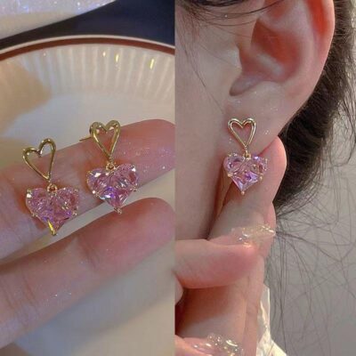 Small Fresh Love Earrings