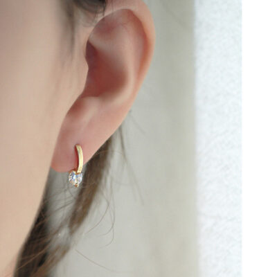 Korean Style Zircon Earring