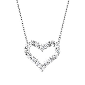 Heart Shaped Necklace SS